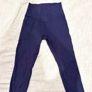 Halara Crossover Leggings, Navy